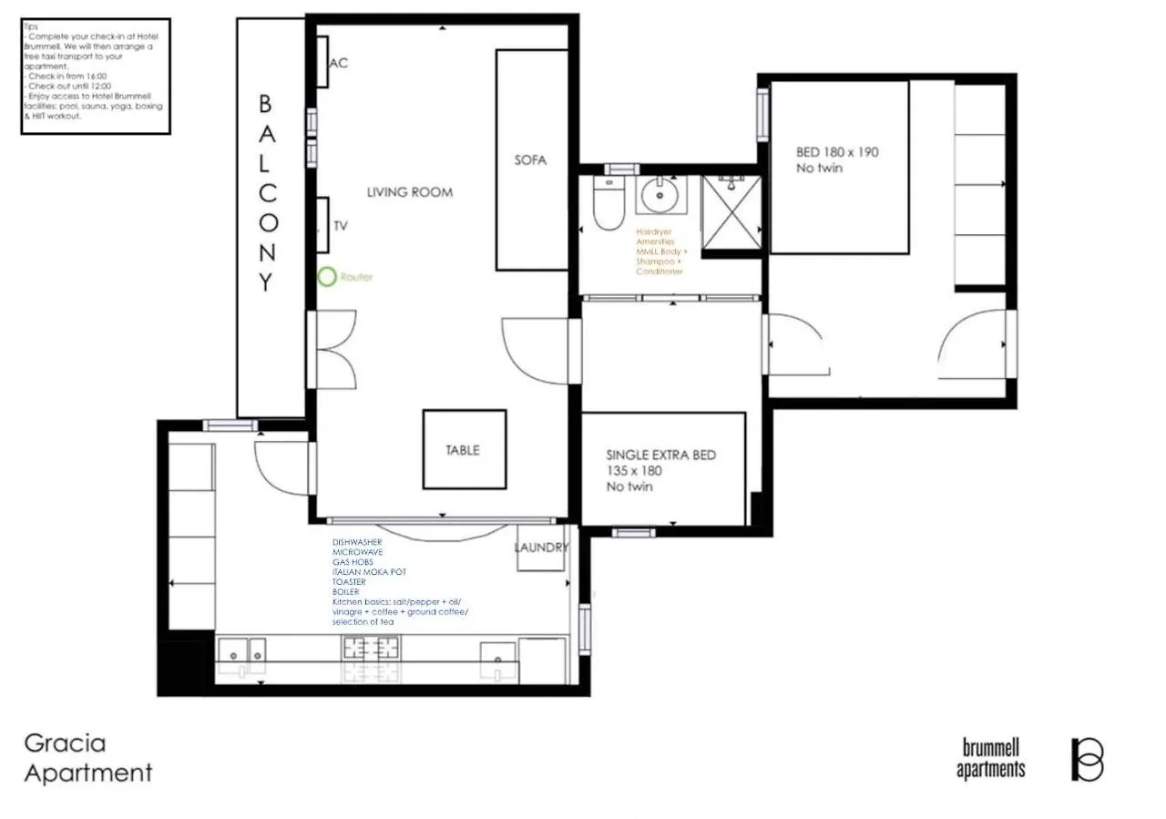 Brummell Apartments Gracia Barcellona Spagna